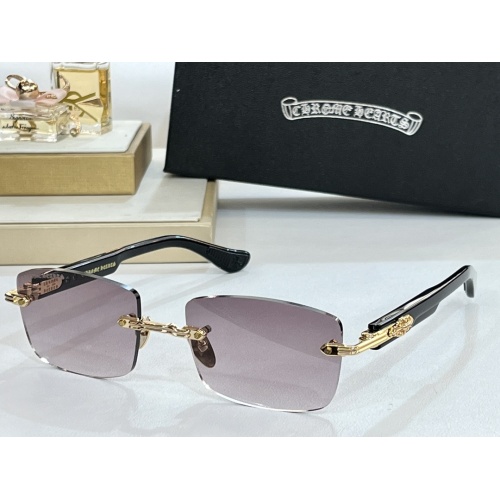 Wholesale Chrome Hearts AAA Quality Sunglasses #1188284 $68.00 USD, Wholesale Quality Replica Chrome Hearts AAA Quality Sunglasses