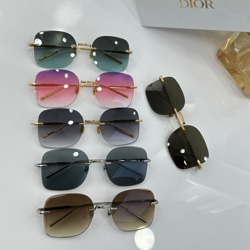 Replica Christian Dior AAA Quality Sunglasses #1188348 $60.00 USD for Wholesale