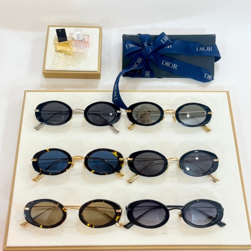 Replica Christian Dior AAA Quality Sunglasses #1188351 $60.00 USD for Wholesale