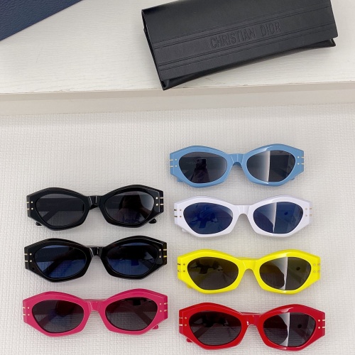 Replica Christian Dior AAA Quality Sunglasses #1188357 $48.00 USD for Wholesale