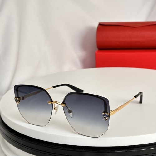 Wholesale Cartier AAA Quality Sunglassess #1188621 $64.00 USD, Wholesale Quality Replica Cartier AAA Quality Sunglassess