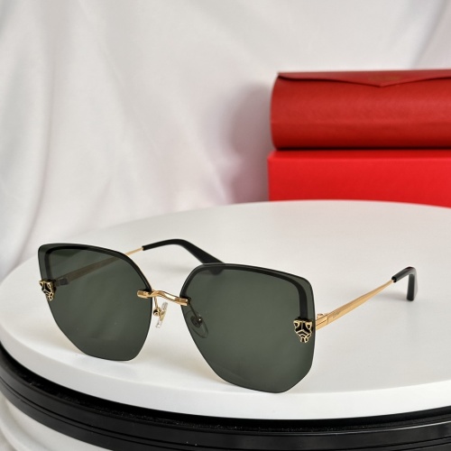 Wholesale Cartier AAA Quality Sunglassess #1188624 $64.00 USD, Wholesale Quality Replica Cartier AAA Quality Sunglassess