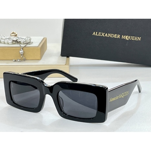 Wholesale Alexander McQueen AAA Quality Sunglasses #1188868 $60.00 USD, Wholesale Quality Replica Alexander McQueen AAA Quality Sunglasses