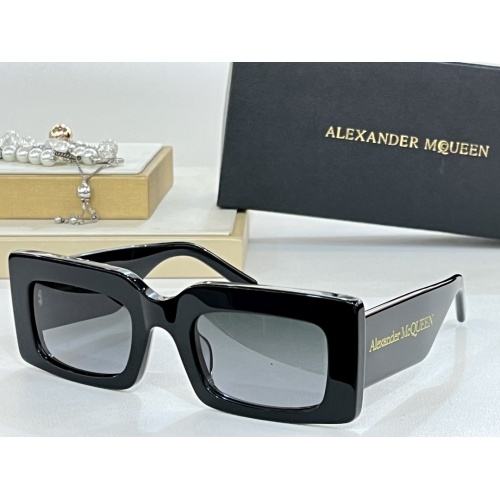 Wholesale Alexander McQueen AAA Quality Sunglasses #1188869 $60.00 USD, Wholesale Quality Replica Alexander McQueen AAA Quality Sunglasses