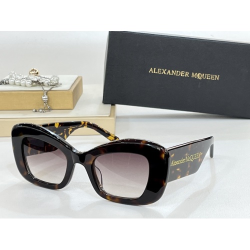 Wholesale Alexander McQueen AAA Quality Sunglasses #1188875 $60.00 USD, Wholesale Quality Replica Alexander McQueen AAA Quality Sunglasses