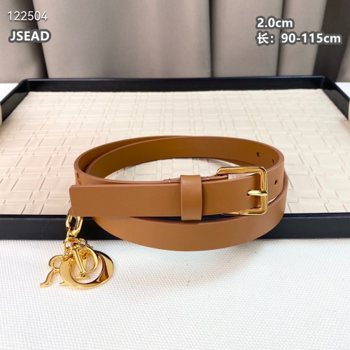 Wholesale Christian Dior AAA Quality Belts For Women #1189362 $56.00 USD, Wholesale Quality Replica Christian Dior AAA Quality Belts