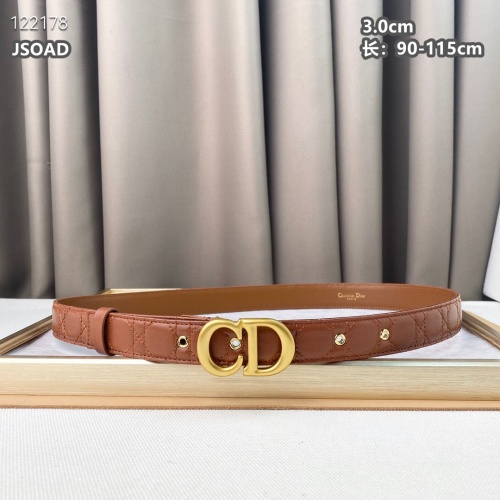 Replica Christian Dior AAA Quality Belts For Women #1189382 $52.00 USD for Wholesale