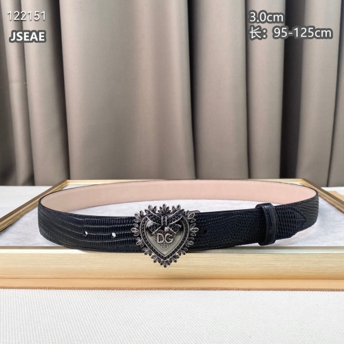 Replica Dolce & Gabbana D&G AAA Quality Belts For Women #1189470 $60.00 USD for Wholesale