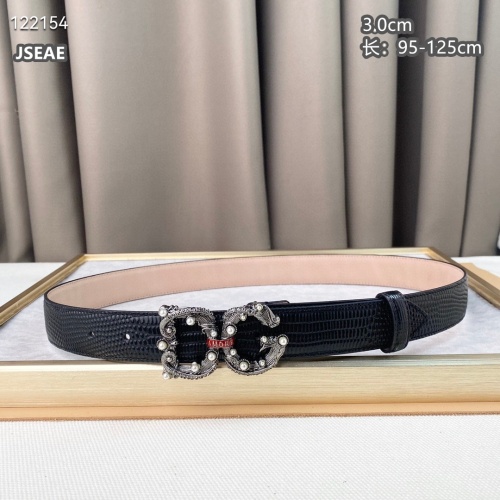 Wholesale Dolce &amp; Gabbana D&amp;G AAA Quality Belts For Women #1189473 $60.00 USD, Wholesale Quality Replica Dolce &amp; Gabbana D&amp;G AAA Quality Belts