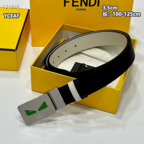 Replica Fendi AAA Quality Belts For Men #1189493 $64.00 USD for Wholesale