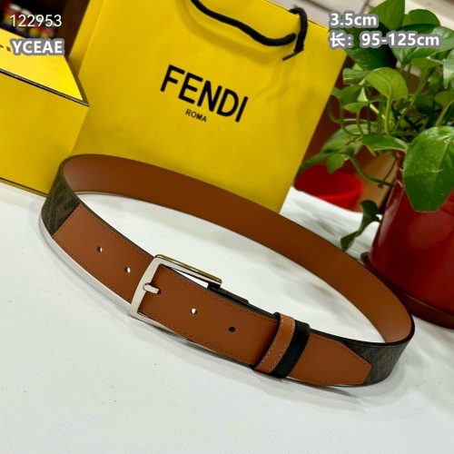 Replica Fendi AAA Quality Belts For Men #1189497 $60.00 USD for Wholesale