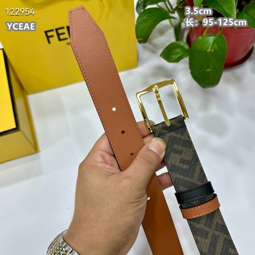 Replica Fendi AAA Quality Belts For Men #1189498 $60.00 USD for Wholesale