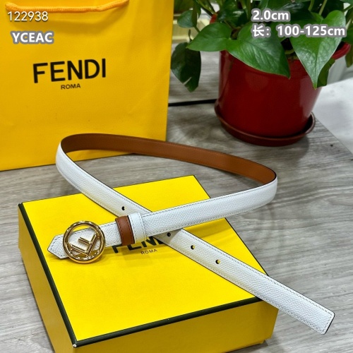 Wholesale Fendi AAA Quality Belts For Women #1189505 $52.00 USD, Wholesale Quality Replica Fendi AAA Quality Belts