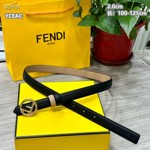 Wholesale Fendi AAA Quality Belts For Women #1189511 $52.00 USD, Wholesale Quality Replica Fendi AAA Quality Belts