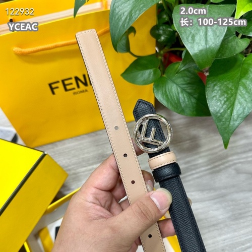 Replica Fendi AAA Quality Belts For Women #1189512 $52.00 USD for Wholesale