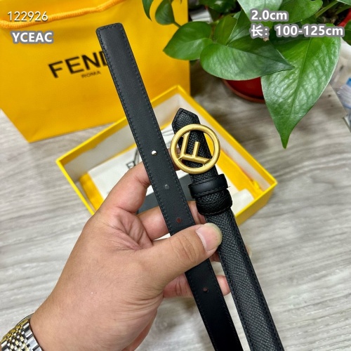 Replica Fendi AAA Quality Belts For Women #1189515 $52.00 USD for Wholesale