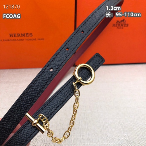 Replica Hermes AAA Quality Belts For Women #1189766 $68.00 USD for Wholesale