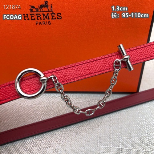 Replica Hermes AAA Quality Belts For Women #1189779 $68.00 USD for Wholesale