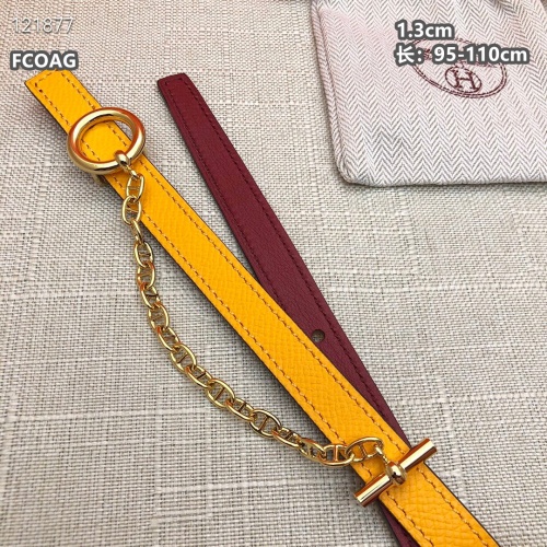 Replica Hermes AAA Quality Belts For Women #1189784 $68.00 USD for Wholesale