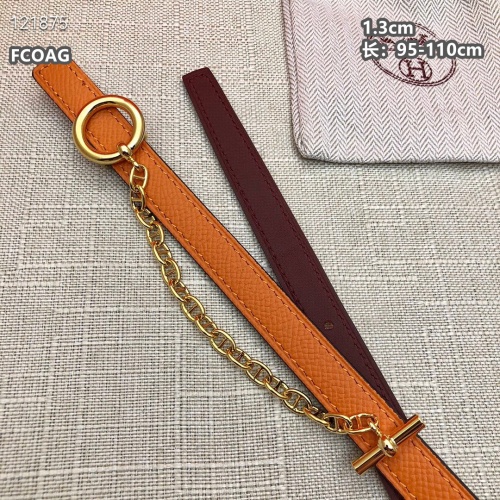 Replica Hermes AAA Quality Belts For Women #1189786 $68.00 USD for Wholesale