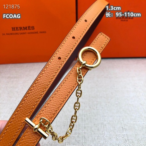 Replica Hermes AAA Quality Belts For Women #1189786 $68.00 USD for Wholesale