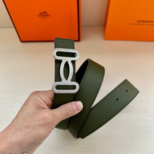 Replica Hermes AAA Quality Belts For Men #1189891 $56.00 USD for Wholesale