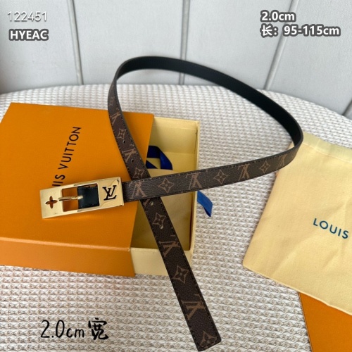 Wholesale Louis Vuitton AAA Quality Belts For Women #1190041 $52.00 USD, Wholesale Quality Replica Louis Vuitton AAA Quality Belts