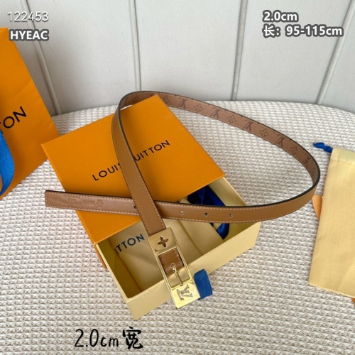 Wholesale Louis Vuitton AAA Quality Belts For Women #1190042 $52.00 USD, Wholesale Quality Replica Louis Vuitton AAA Quality Belts