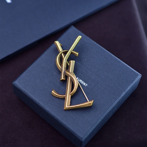 Wholesale Yves Saint Laurent Brooches For Women #1191233 $29.00 USD, Wholesale Quality Replica Yves Saint Laurent Brooches