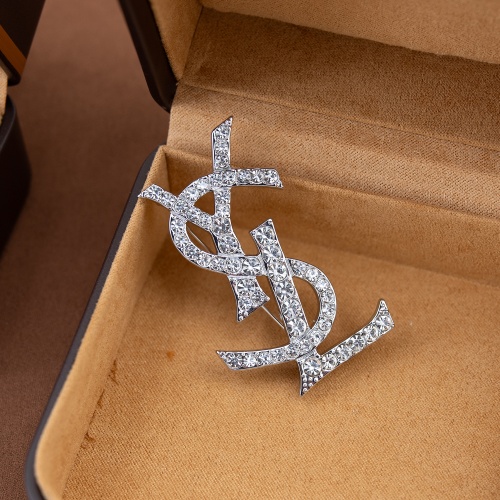 Wholesale Yves Saint Laurent Brooches For Women #1191304 $32.00 USD, Wholesale Quality Replica Yves Saint Laurent Brooches