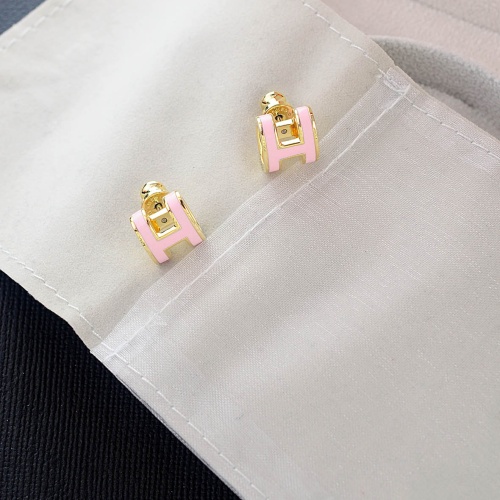 Wholesale Hermes Earrings For Women #1191355 $42.00 USD, Wholesale Quality Replica Hermes Earrings