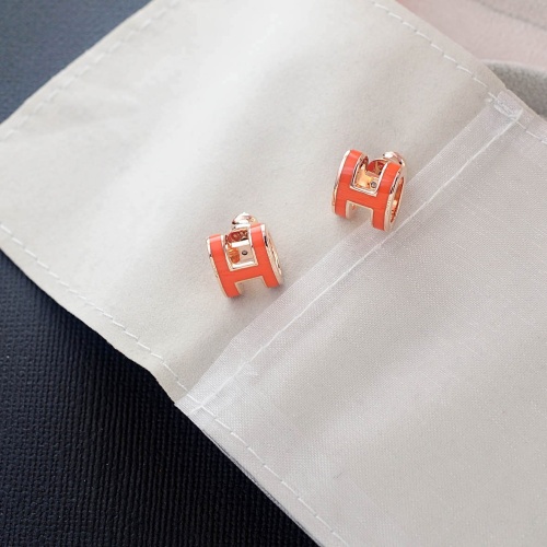 Wholesale Hermes Earrings For Women #1191358 $42.00 USD, Wholesale Quality Replica Hermes Earrings