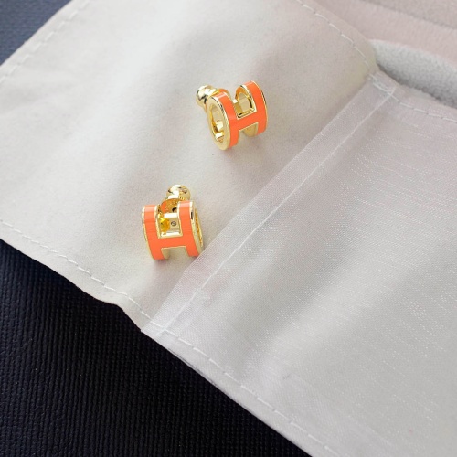 Wholesale Hermes Earrings For Women #1191359 $42.00 USD, Wholesale Quality Replica Hermes Earrings