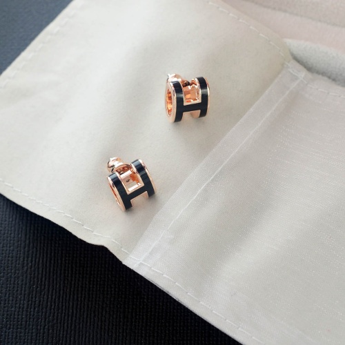 Wholesale Hermes Earrings For Women #1191364 $42.00 USD, Wholesale Quality Replica Hermes Earrings