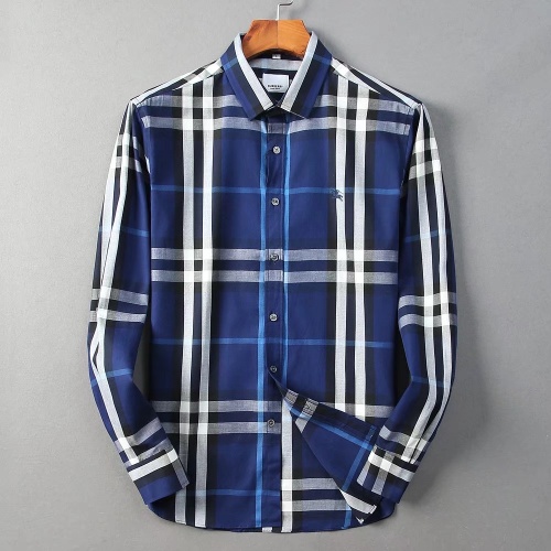 Wholesale Burberry Shirts Long Sleeved For Men #1192193 $38.00 USD, Wholesale Quality Replica Burberry Shirts