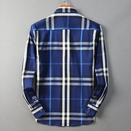 Replica Burberry Shirts Long Sleeved For Men #1192193 $38.00 USD for Wholesale