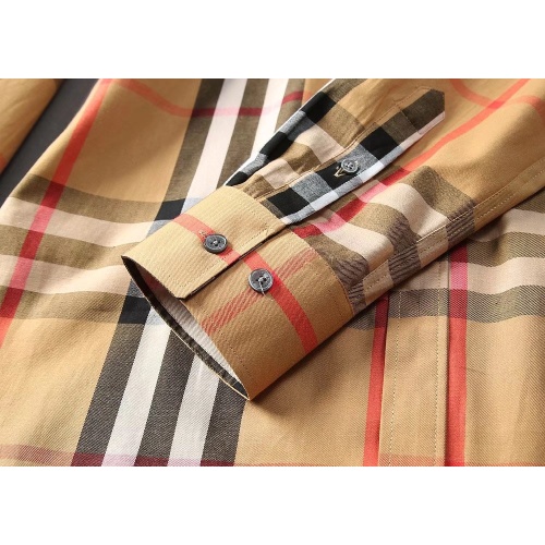 Replica Burberry Shirts Long Sleeved For Men #1192195 $38.00 USD for Wholesale