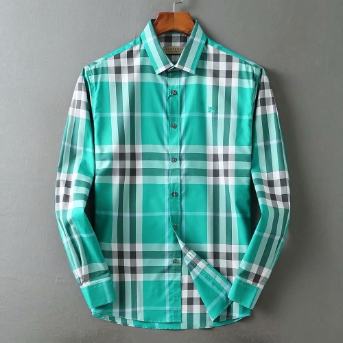 Wholesale Burberry Shirts Long Sleeved For Men #1192198 $40.00 USD, Wholesale Quality Replica Burberry Shirts