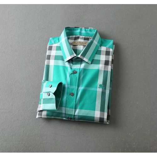 Replica Burberry Shirts Long Sleeved For Men #1192198 $40.00 USD for Wholesale