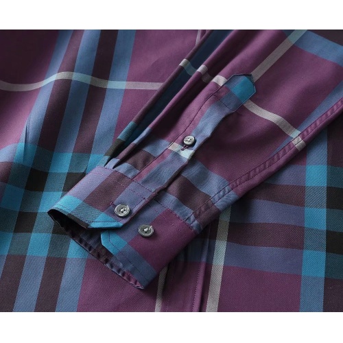 Replica Burberry Shirts Long Sleeved For Men #1192200 $40.00 USD for Wholesale