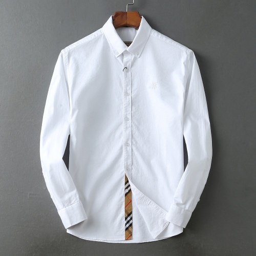 Wholesale Burberry Shirts Long Sleeved For Men #1192247 $39.00 USD, Wholesale Quality Replica Burberry Shirts