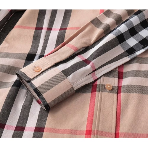 Replica Burberry Shirts Long Sleeved For Women #1192289 $36.00 USD for Wholesale