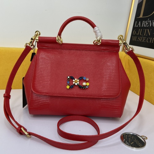 Wholesale Dolce &amp; Gabbana AAA Quality Handbags For Women #1192703 $140.00 USD, Wholesale Quality Replica Dolce &amp; Gabbana AAA Quality Handbags