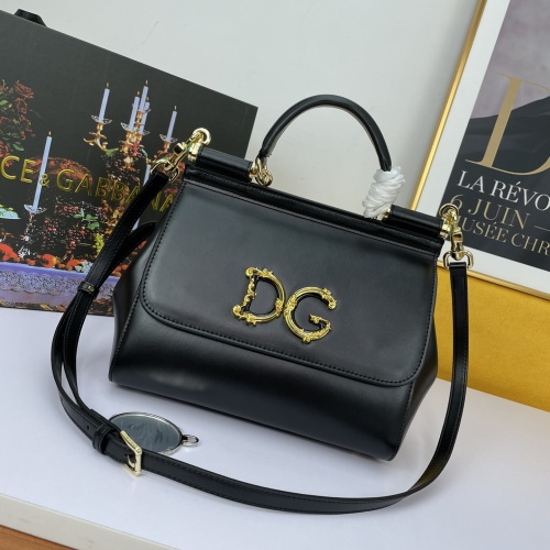 Wholesale Dolce &amp; Gabbana AAA Quality Handbags For Women #1192708 $145.00 USD, Wholesale Quality Replica Dolce &amp; Gabbana AAA Quality Handbags