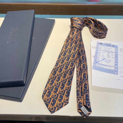 Replica Christian Dior Necktie For Men #1193962 $48.00 USD for Wholesale