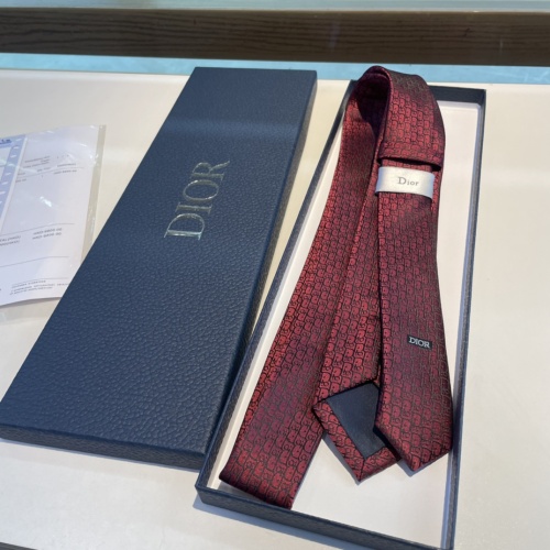 Replica Christian Dior Necktie For Men #1193976 $34.00 USD for Wholesale