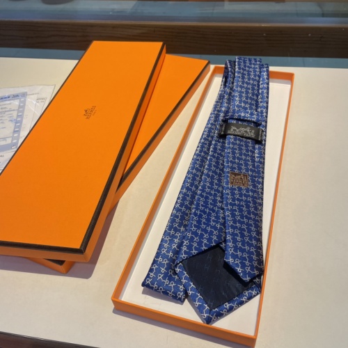 Replica Hermes Necktie For Men #1194221 $34.00 USD for Wholesale