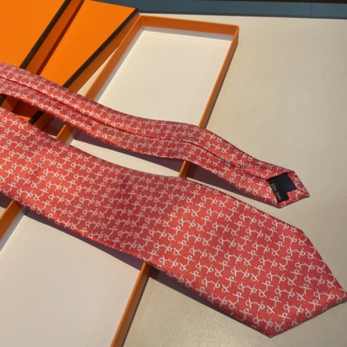 Replica Hermes Necktie For Men #1194223 $34.00 USD for Wholesale