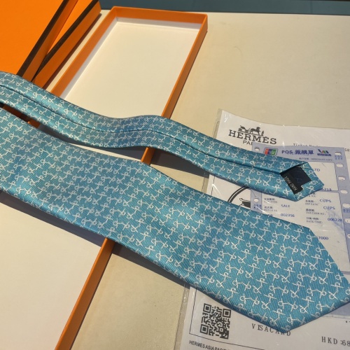 Replica Hermes Necktie For Men #1194233 $34.00 USD for Wholesale