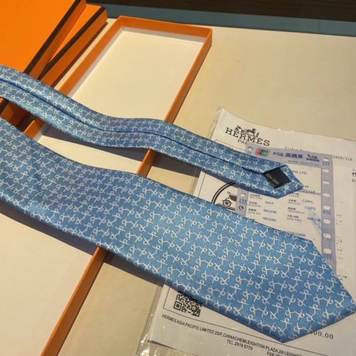 Replica Hermes Necktie For Men #1194237 $34.00 USD for Wholesale